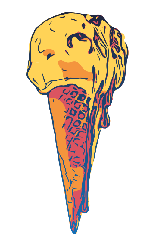 Drippy Ice Cream Cone-1669731820