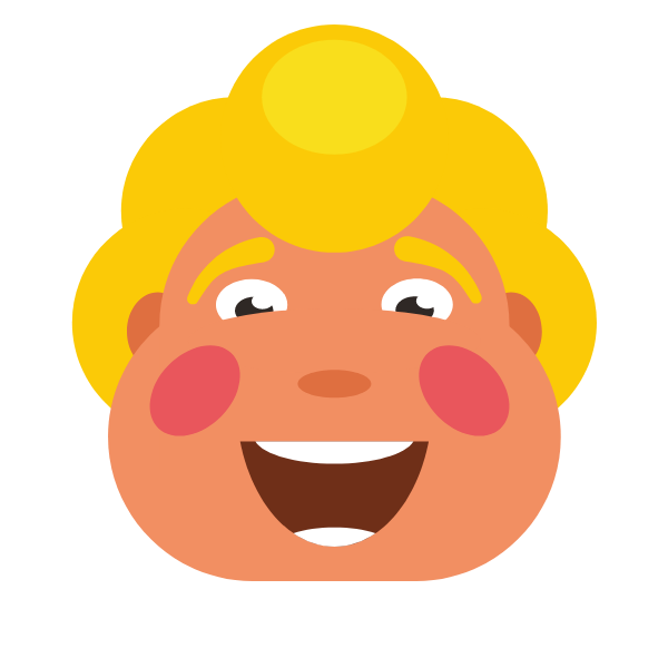 A smiling boy