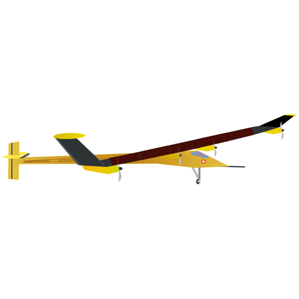 Solar impulse vector