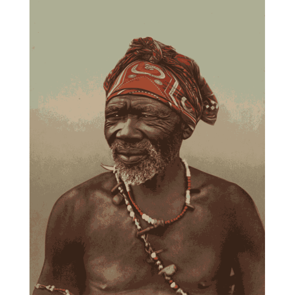 South African medicine man