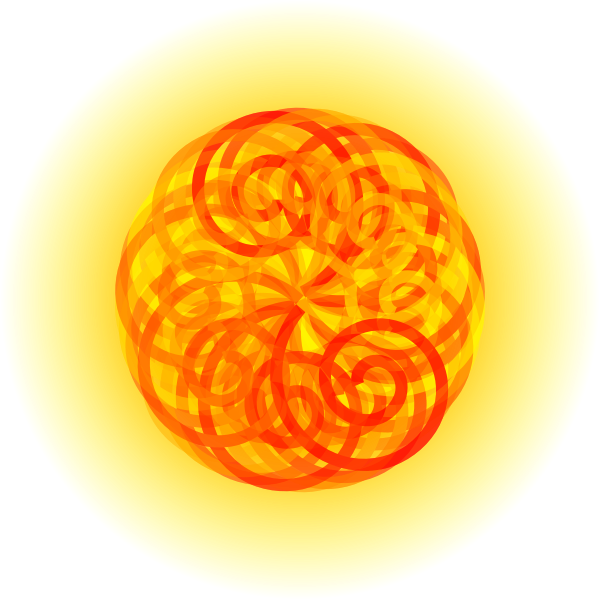 Spiral sun