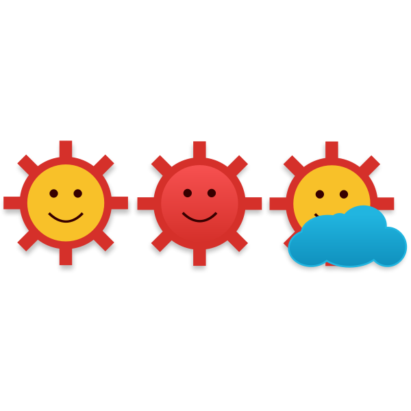 Weather icons