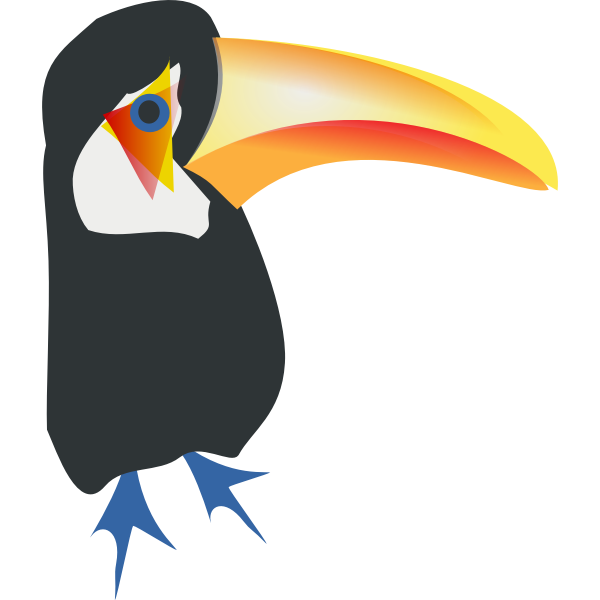 Toucan bird clip art