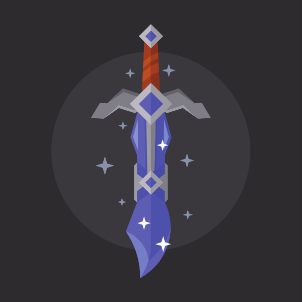 Sword from a video game