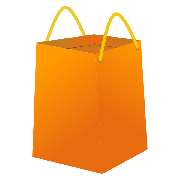 Vector illustration of a shopping bag