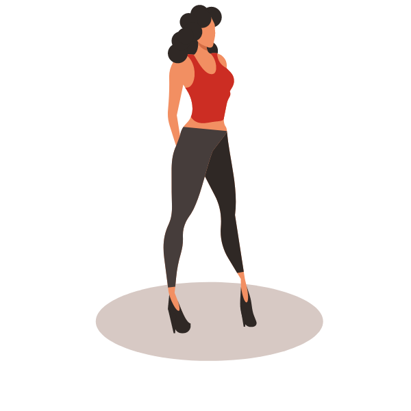 Tall woman