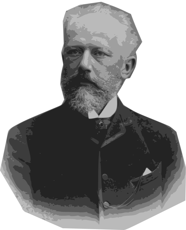 Portrait of Tchaikovsky