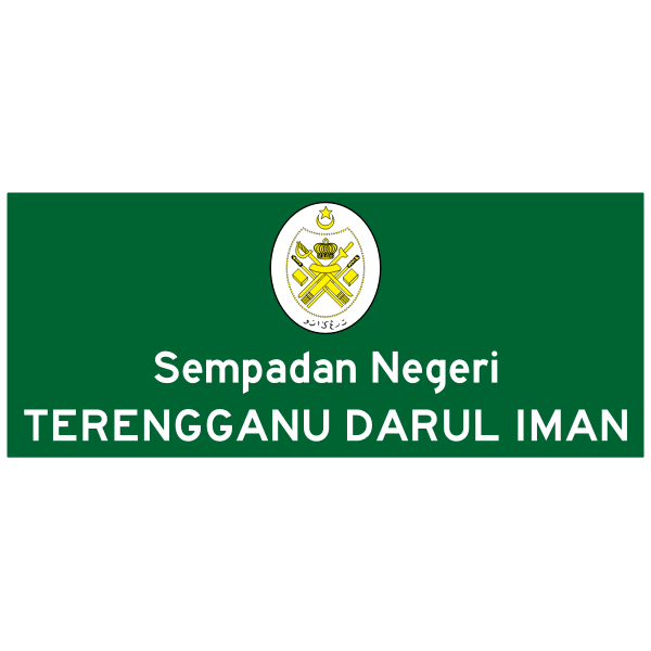 terengganu border sign