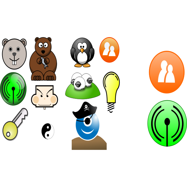 Animal icons