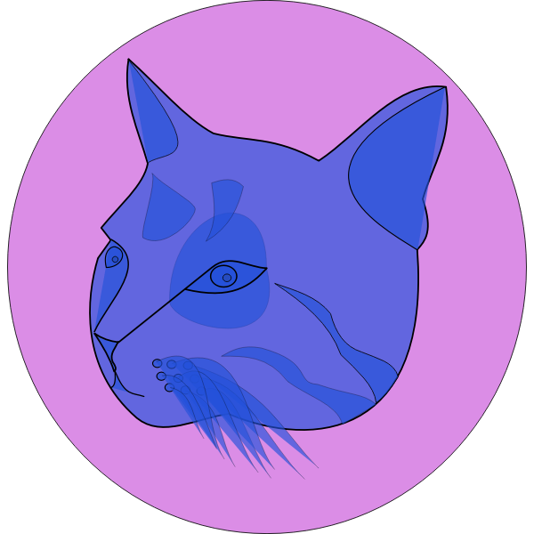 themanwithoutsex blue cat