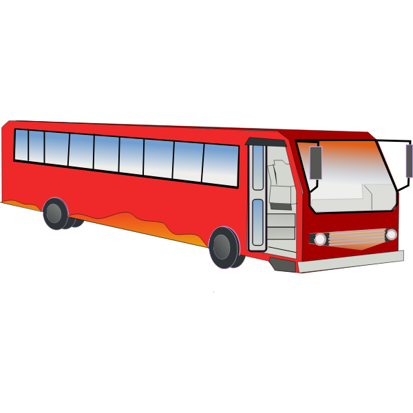 Bus vector clip art