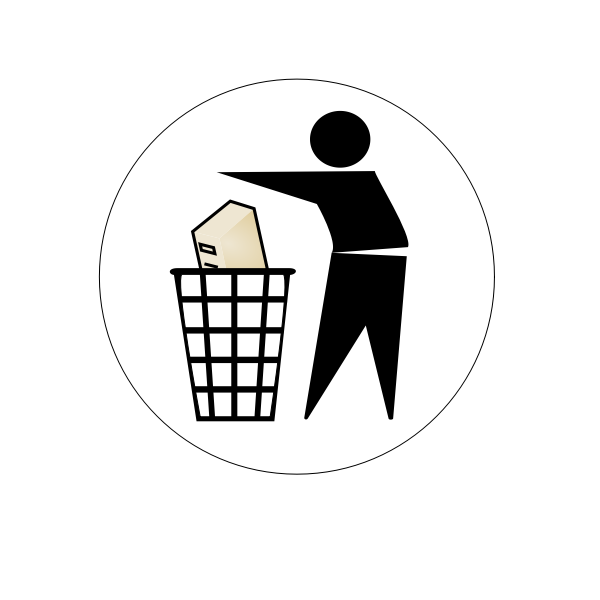 Electronic waste icon