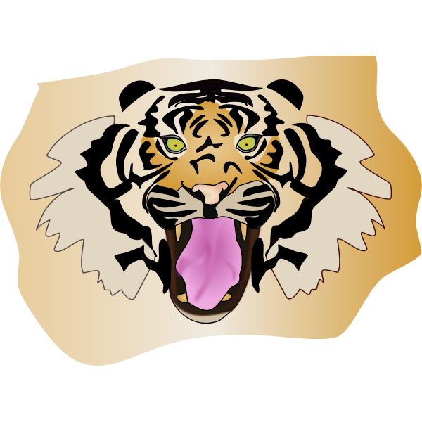 Tiger drawing