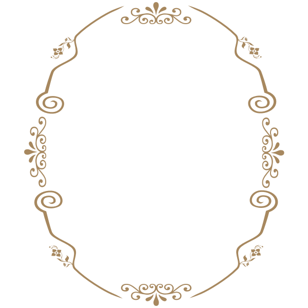 Vintage style frame