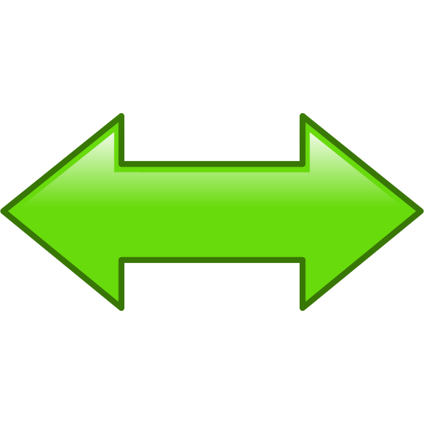 Arrow left right vector clip art