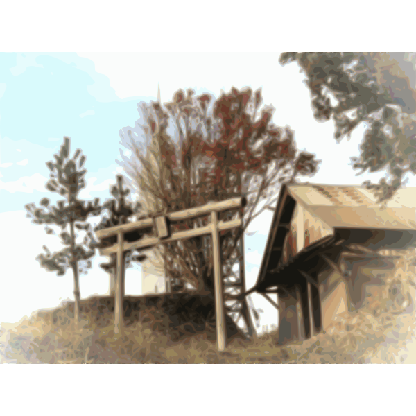 torii and shrine 01