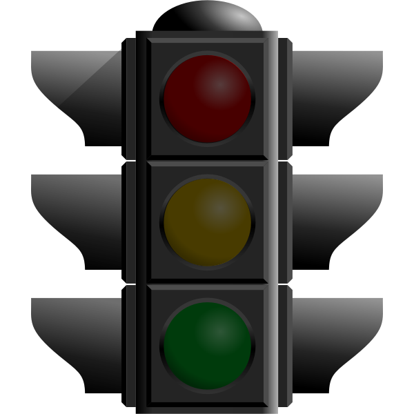 Traffic lights off