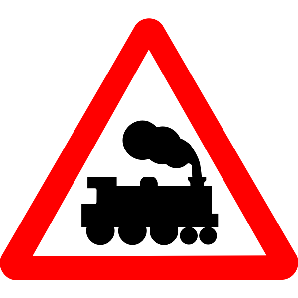 Road sign train