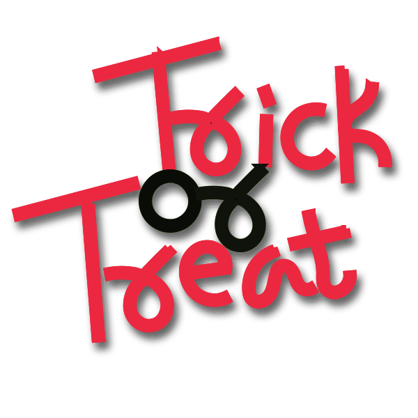 Trick or treat vector icon