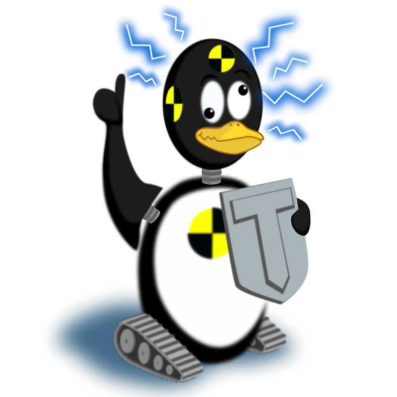 Tux crash tester