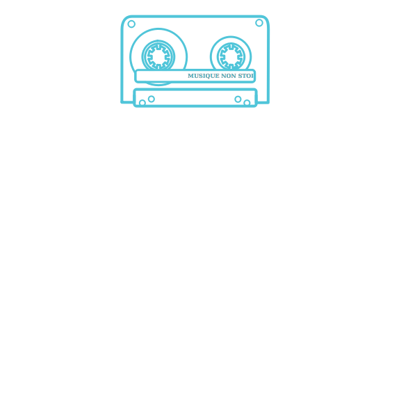 Audio cassette vector clip art