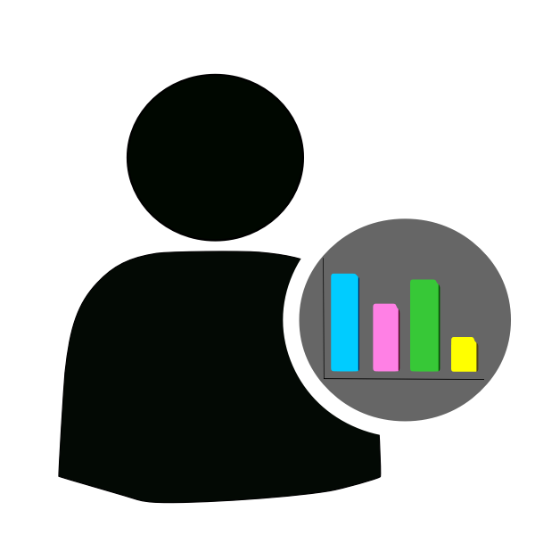 User statistics icon