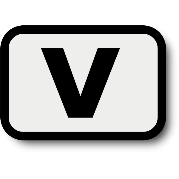 Letter V