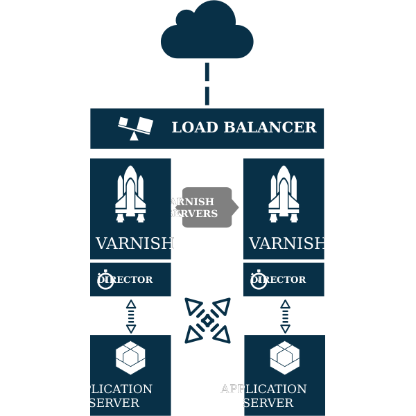 Varnish architecture vector image