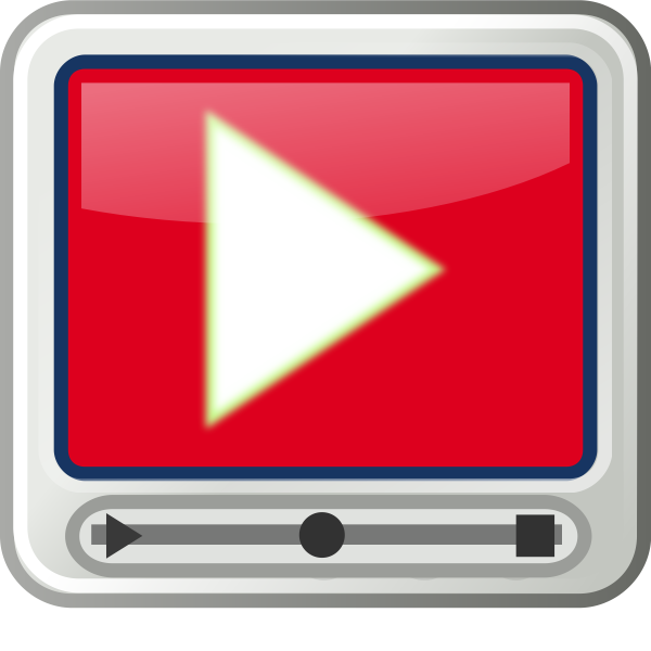 tango style video player icon