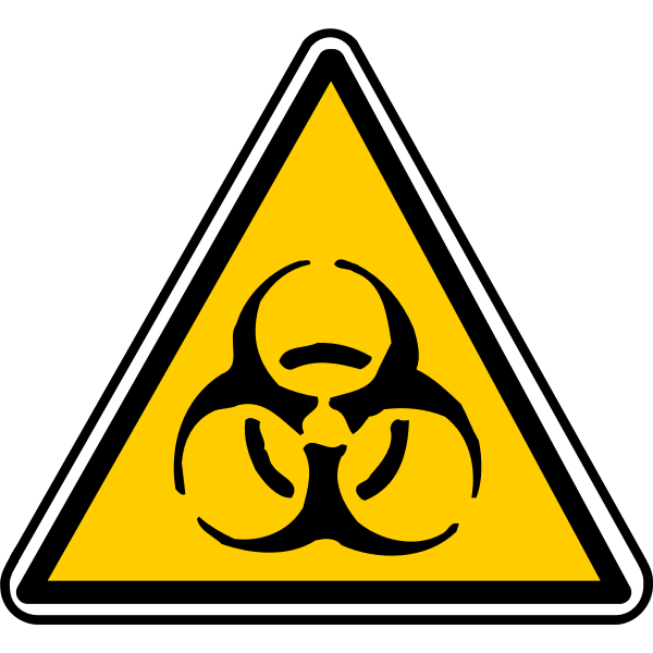 Biohazard warning