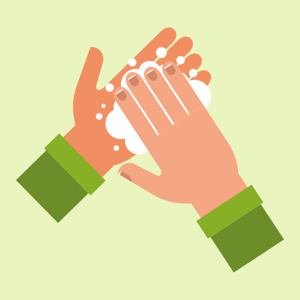 Washing hands with soap-1784978398