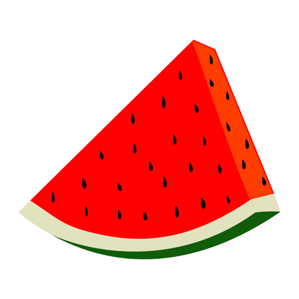 Watermelon slice