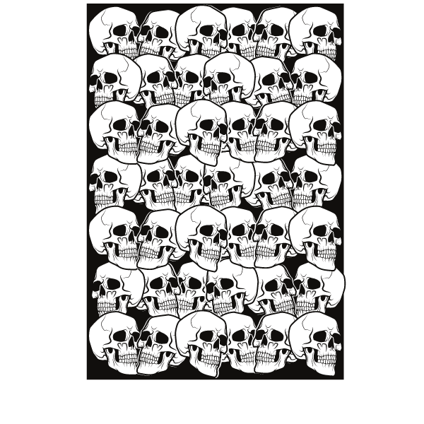 White skulls