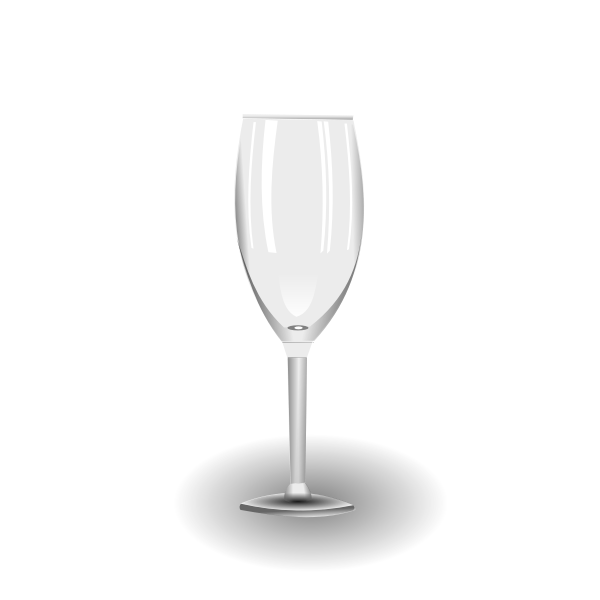 Emptywine glass