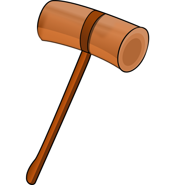 Wooden mallet