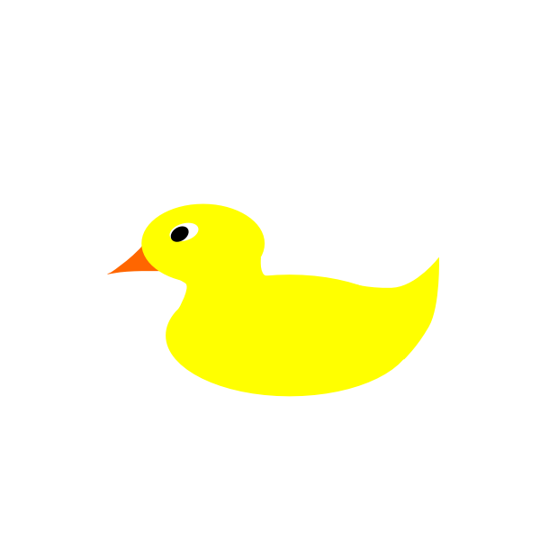 yellow rubber ducky