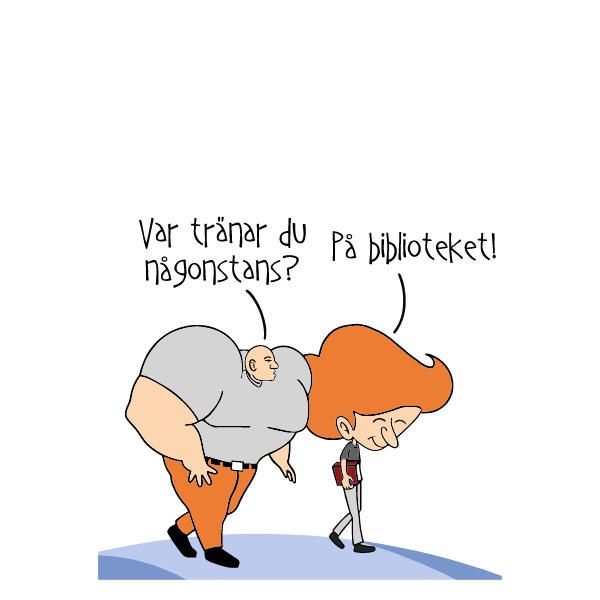 Library workout in Swedish