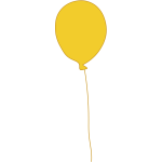 Yellow balloon