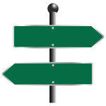 Two Way Sign