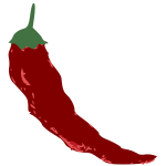 Isolated Chili Pepper