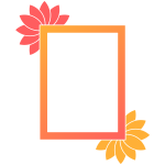 Rectangular frame 18