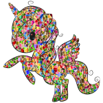 Cuddly Unicorn By Annalise1988 Chromatic Tiles