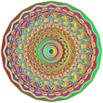 Mandala decorative design element