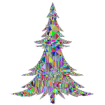 Abstract Christmas Tree Mesh