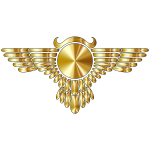 Winged Globe Gold