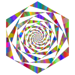 Hypnotic Hexagonal Maelstrom Polyprismatic No BG