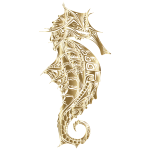 Gorkhs Seahorse Gold No BG