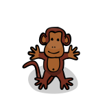 Cartoon monkey-1574676377