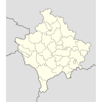 Kosova map