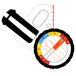 Orienteering Thumb Compass